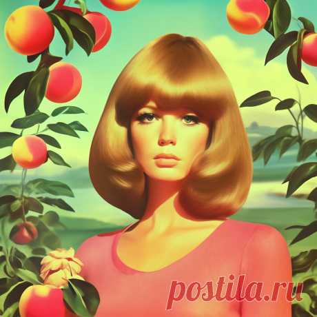 Шедеврум — приложение для генерации картинок с помощью нейросети Peach Fuzz