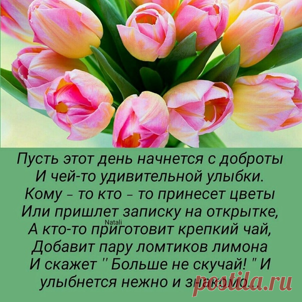 Доброе утро! Чудесного дня!! 😊