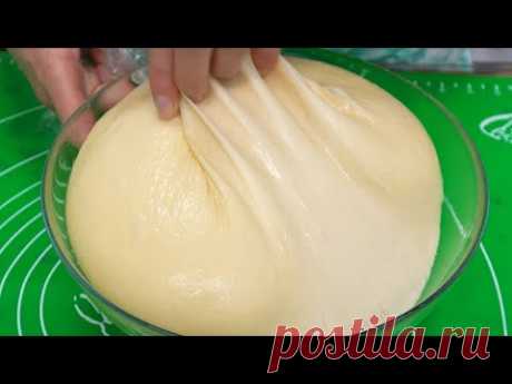 ПРОСТО ПУХ! САМОЕ ВКУСНОЕ СДОБНОЕ ТЕСТО | Любимый Рецепт | Пирожки Булочки | Кулинарим с Таней