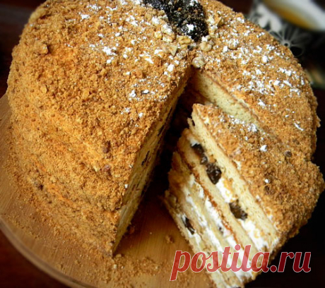 ЭТО ВАМ НЕ "НАПОЛЕОН"! ЭТО ВАМ "КУТУЗОВ"! Торт с тающим во рту медовым вкусом!