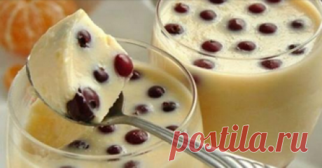 Желе молочное с клюквой «Львиное сердце» Желе — это не только вкусно, но и полезно для суставов!