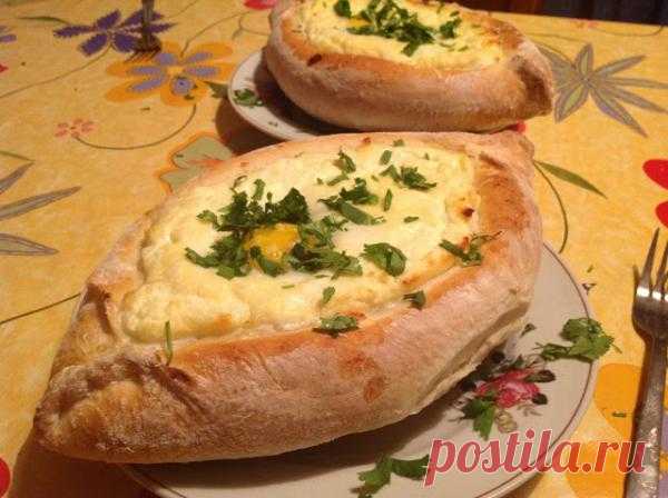 Няшки-Вкусняшки. Кулинария.: Хачапури по-аджарски.