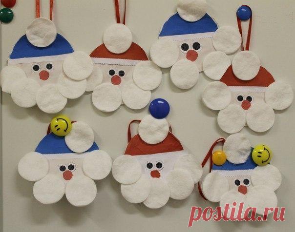 Идеи для поделок из ватных дисков