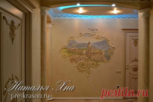 Барельефы, роспись стен - Наталья Хна