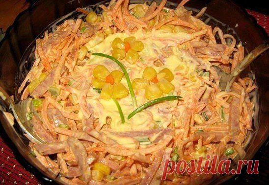 САЛАТ ИЗ МОРКОВИ