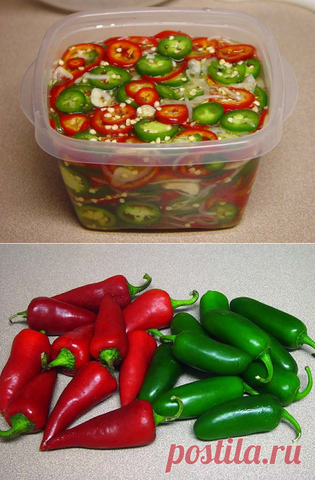 Маринованый острый перец - У дядюшки Гедрюса