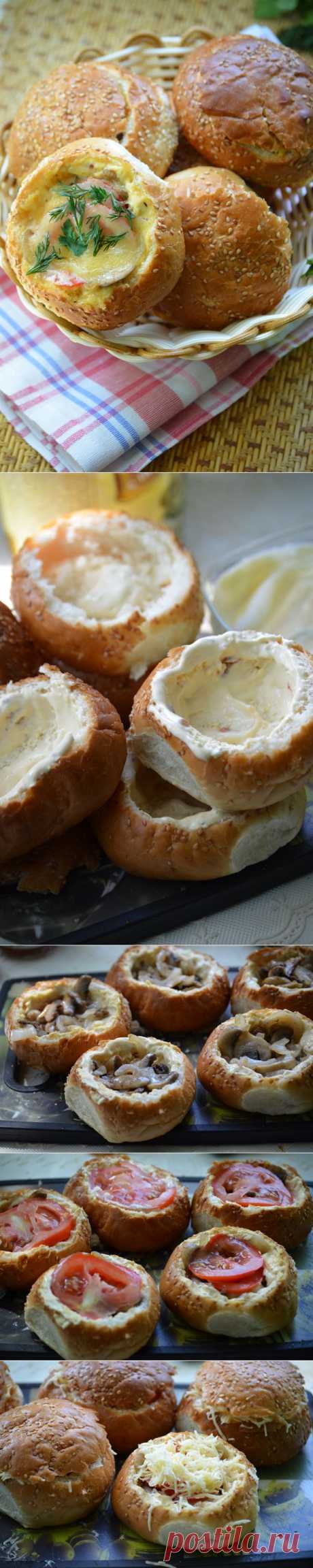 Фаршированные булочки для пикника | БУДЕТ ВКУСНО!