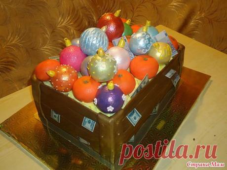 Новогодний торт!: Дневник группы &quot;&quot;ВКУСНОСТИ ИЗ МАСТИКИ&quot; И Экзотические Сладости!!!!!&quot; - Страна Мам