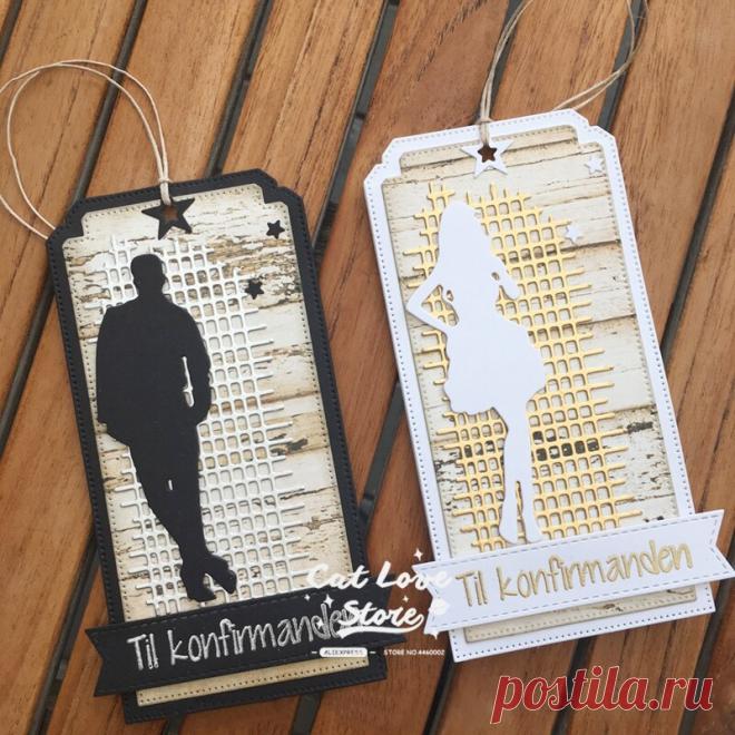 Металлические режущие штампы для мужчин и женщин, трафареты для рукоделия бумажные карточки для скрапбукинга, декоративные ремесленные штампы для тиснения, высечки, новинка 2019 - купить по выгодной цене | AliExpress