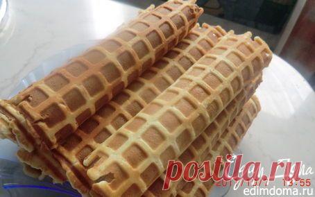 Вафли "Марсельские" в вафельнице | Кулинарные рецепты от «Едим дома!»