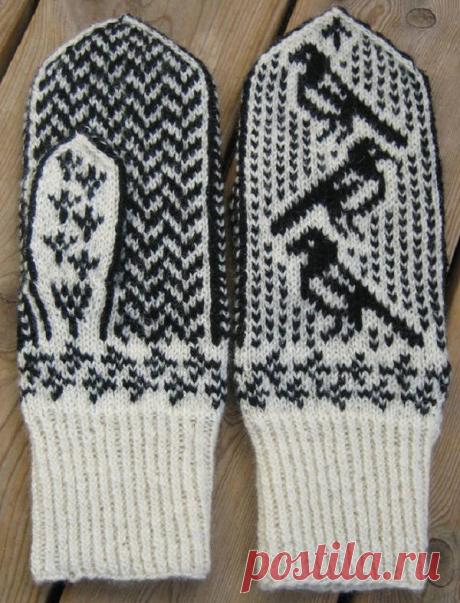 Варежки. Схемы. | Дамская копилка