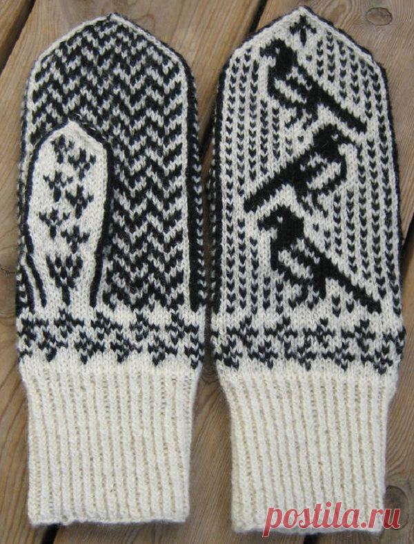 Варежки. Схемы. | Дамская копилка