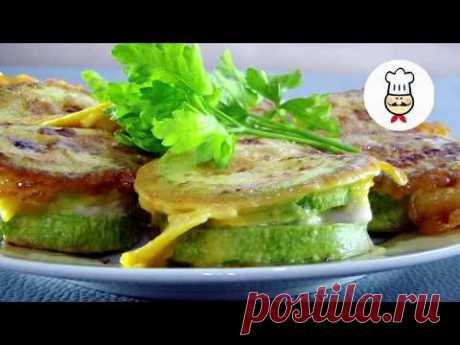 Ооочень вкусная закусочка из кабачков от Волшебная еда 🍴👍