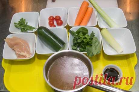 Ароматный суп: куриное консоме — Вкусные рецепты