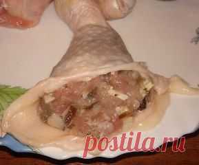 фаршированные куриные ножки