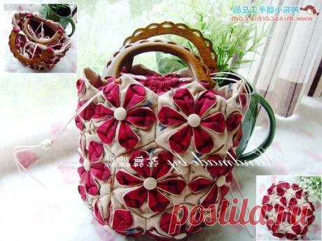 Красивая цветочная сумка. Мастер - класс ~ Для вдохновения