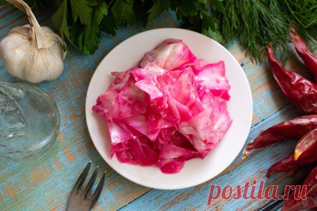 Маринованная капуста Пелюстка быстрого приготовления | Кухонный Сумбур Пульс Mail.ru