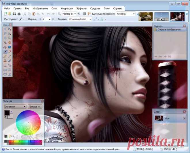Обзор бесплатных программ для рисования