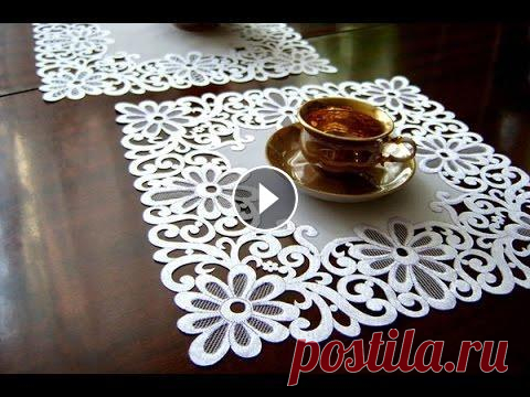 Как выжигать по ткани? Гильоширование. Скатерть своими руками. Вытворяшки Гильоширование - техника выжигания по ткани, с помощью которой можно сделать потрясающую скатерть своими руками? Вытворяшки - канал о рукоделии и обо ...
