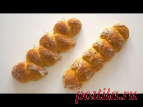 Хлеб с тыквой - яркий, вкусный, простой