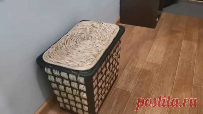 Интересная переделка корзинки из ФиксПрайс