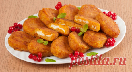 Морковные зразы с яблоками