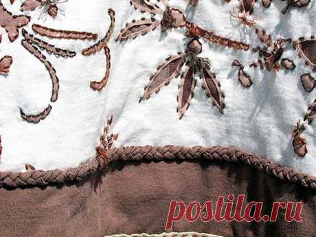 Трикотаж ручной "выделки" от Натали Ченин(Natalie Chanin).