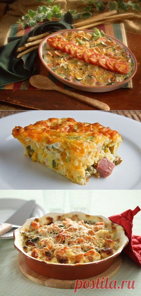 Самые интересные запеканки с мясом и овощами / Простые рецепты