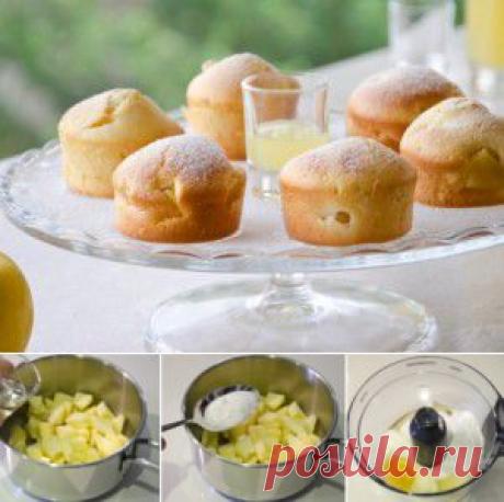 Кексы «Летние» с яблоками по-быстрому рецепту на кефире | Про имбирь и не только. Кухни народов мира, кулинарные рецепты