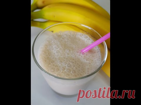 Молочный коктейль из двух ингредиентов