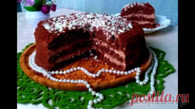 Потрясающий шоколадный торт рецепт:мука 340 гр.какао 50-70 гр.соль 1 ч.л .сахар 300 гр.сода 2 ч.л или разрыхлитель 10 гр.ванильный сахар 2 пакетикауксус 1,5 ст.л.растительное масло 150 гр.сливочное масло 150 гр.яйца 3 шт.кефир 3...