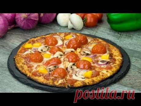 Удивительно вкусный рецепт вегетарианской пиццы с коржом из цветной капусты! | Appetitno.TV