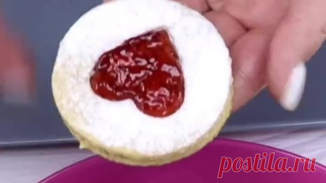 Самое простое и красивое печенье #этопросто #евгенияполевская #выпечка