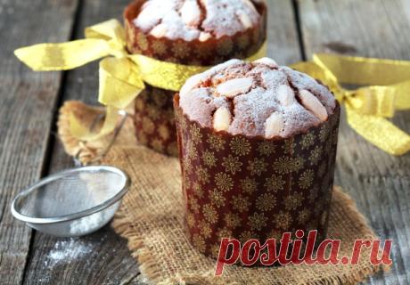 Пасхальный кулич с миндалем - Рецепты. Кулинарные рецепты блюд с фото - рецепты салатов, первые и вторые блюда, рецепты выпечки, десерты и закуски - IVONA - bigmir)net - IVONA