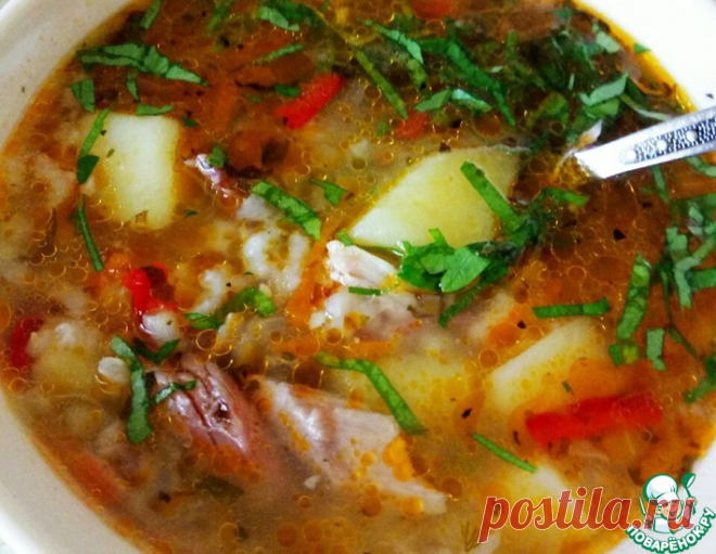 Рисовый суп с овощами – кулинарный рецепт