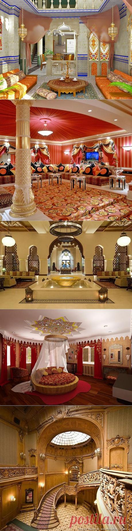 ИНТЕРЬЕР В ВОСТОЧНОМ СТИЛЕ.