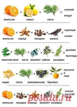 Смешиваем эфирные масла и наслаждаемся результатом