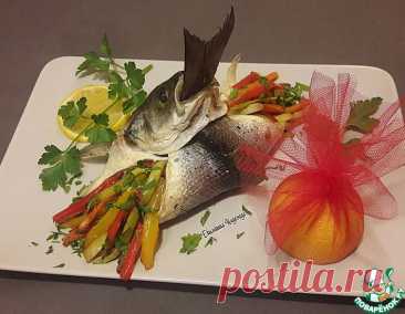 Сочный сибас, запеченный с овощами – кулинарный рецепт