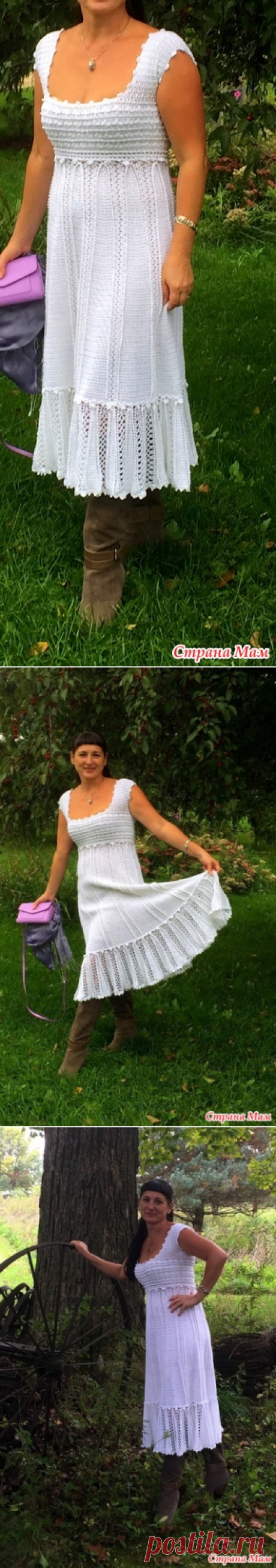 Платье по мотивам &quot;Антонии&quot; или Монторомания набирает обороты))) (крючок) - Вязание - Страна Мам