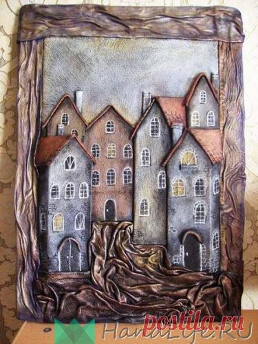 Картина из кожи / Для вдохновения