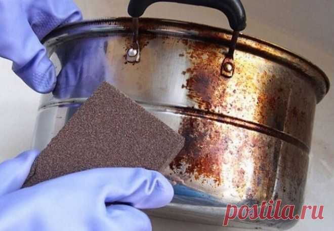 Не покупаю новые кастрюли и сковородки. Мои старые выглядят, как новые. Знаю дешевое средство для их чистки | Будни обычной женщины | Дзен