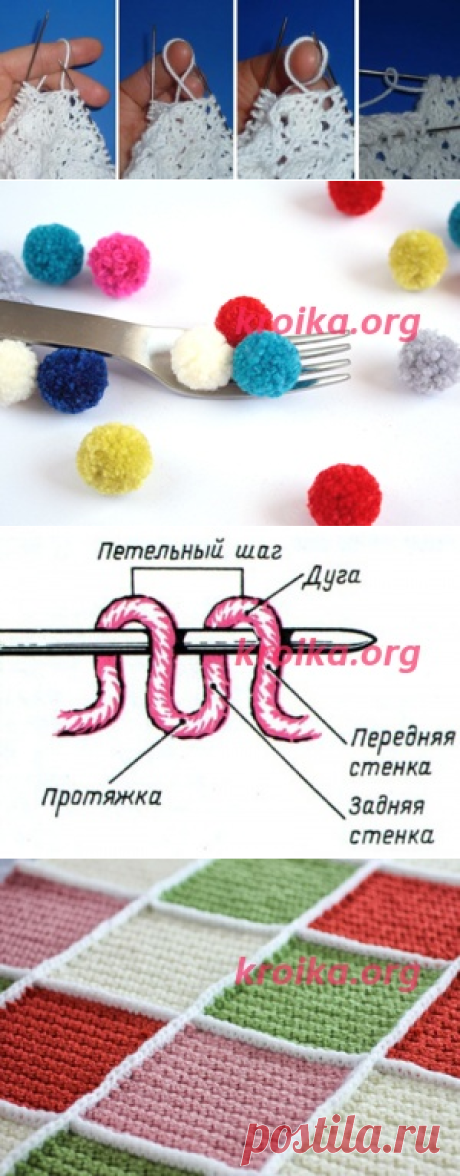 Технология. Уроки вязания спицами и крючком
