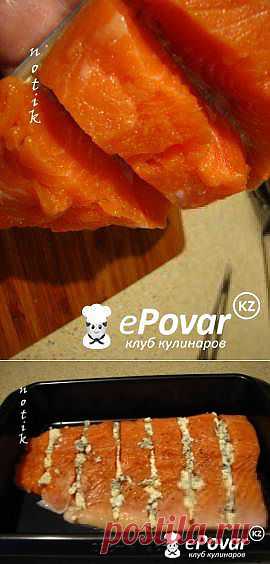 Форель с голубым сыром — Рецепт приготовления с фото — Горячие блюда, Блюда из рыбы и морепродуктов