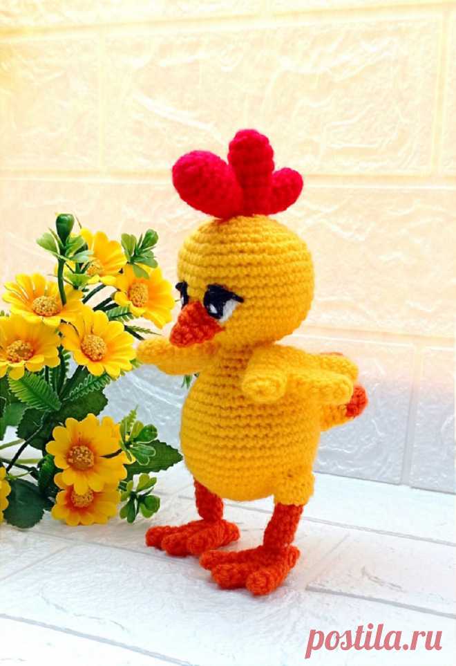 PDF Петя Петушок крючком. FREE crochet pattern; Аmigurumi cock patterns. Амигуруми схемы и описания на русском. Вязаные игрушки и поделки своими руками #amimore - Петух, петушок.