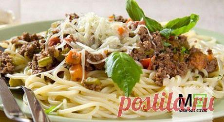 Спагетти болоньезе - кулинарный рецепт. Миллион Меню