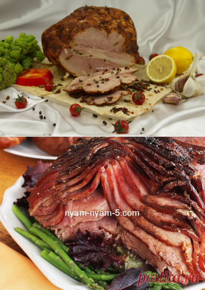 Свинна шинка запечена в духовці 2 перевірені рецепти | Ням-ням за 5 хвилин