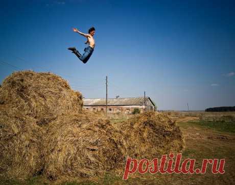 «Полеты во сне и на стогу....»