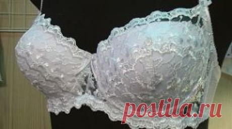 Как вычислить глубину раствора вытачек чашечки бюстгальтера.