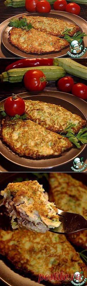 "Чебуреки" из кабачков - кулинарный рецепт