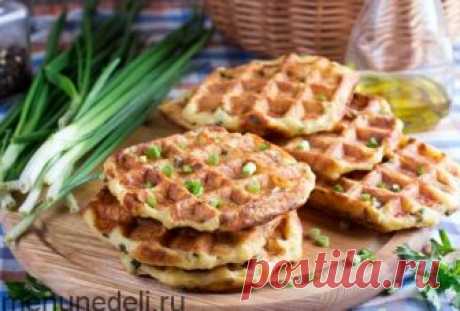 Рецепт картофельных вафель / Меню недели